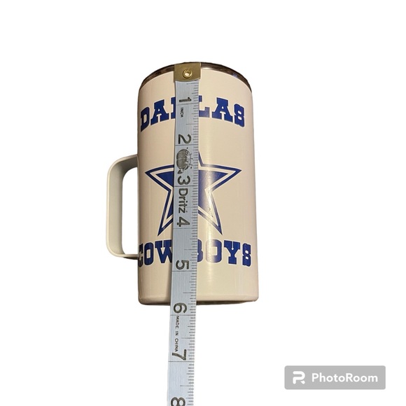Dallas Cowboys Clock and Tumblers - Picture 13 of 13
